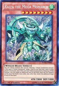 Raiza the Mega Monarch [DUEA-EN041] Secret Rare