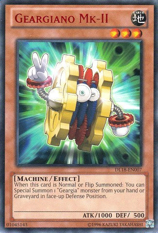 Geargiano Mk-II (Red) [DL18-EN007] Rare