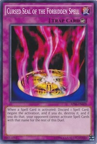Cursed Seal of the Forbidden Spell [AP06-EN028] Common