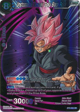 Unstoppable Despair Goku Black Rose [BT2-054]