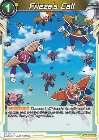 Frieza's Call [BT1-109]