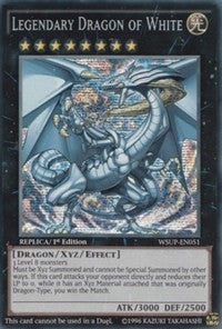 Legendary Dragon of White [WSUP-EN051] Prismatic Secret Rare