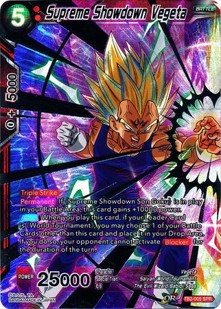 Supreme Showdown Vegeta (SPR) [TB2-005]