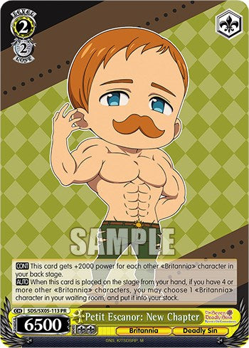 Petit Escanor: New Chapter [The Seven Deadly Sins: Revival of The Commandments]