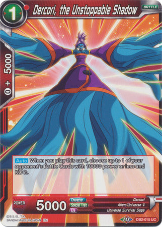 Dercori, the Unstoppable Shadow [DB2-015]