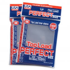 KMC Perfect Fit Sleeves - Full Size (89 x 64mm) - (100 ct)