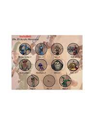 RPG Miniatures: Icons of the Realms - D&D Minis: Idols of the Realms 2D Dragons of Stormwreck Isle
