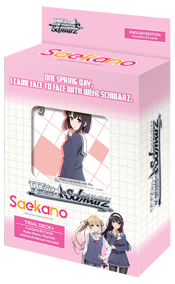Weiss Schwarz Trial Deck - Saekano: How To Raise a Boring Girlfriend