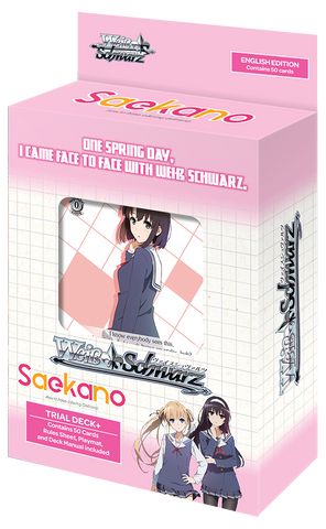 Weiss Schwarz Trial Deck - Saekano: How To Raise a Boring Girlfriend