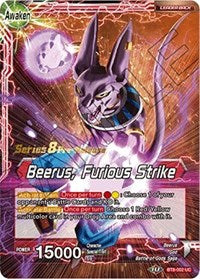 Beerus // Beerus, Furious Strike [BT8-002_PR]
