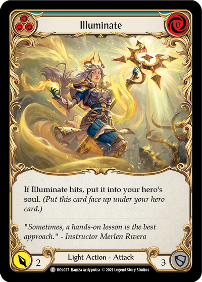 Illuminate (Blue) [BOL027] (Monarch Boltyn Blitz Deck)
