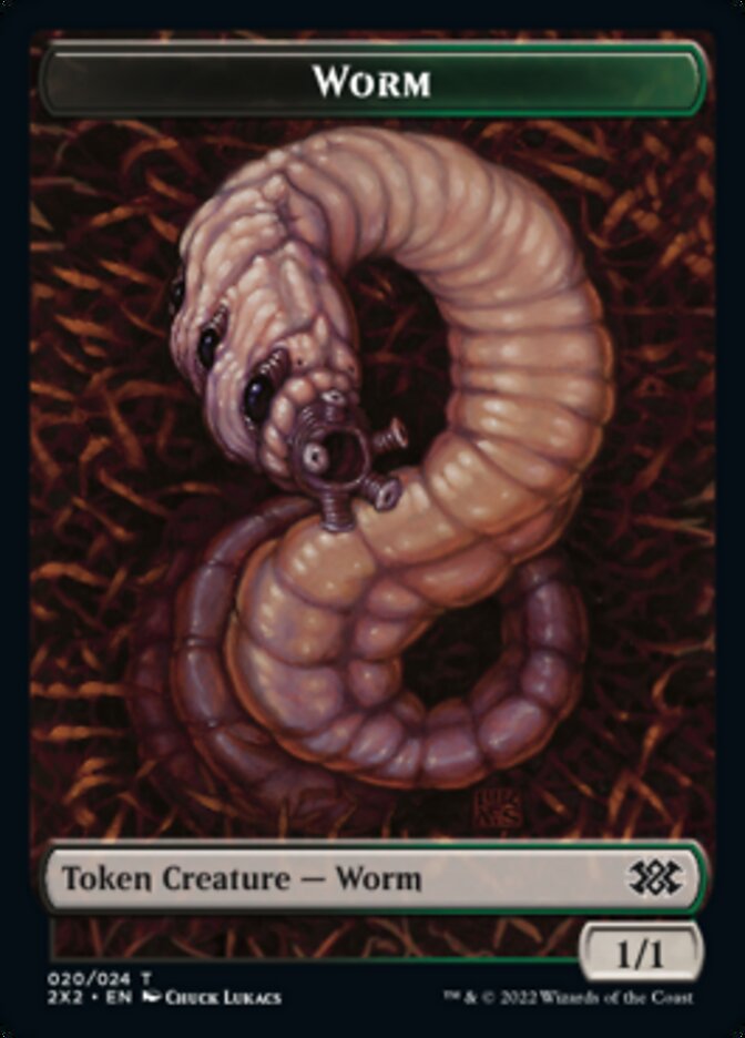 Worm Token [Double Masters 2022 Tokens]