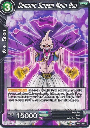 Demonic Scream Majin Buu [BT9-083]