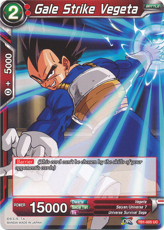 Gale Strike Vegeta [TB1-005]