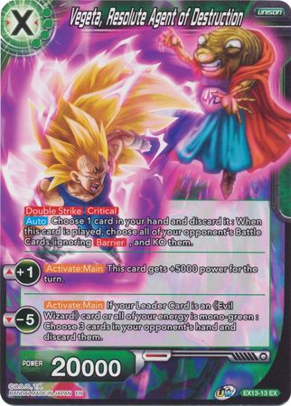 Vegeta, Resolute Agent of Destruction [EX13-13]