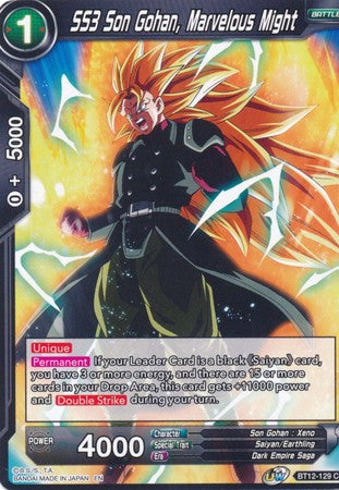 SS3 Son Gohan, Marvelous Might [BT12-129]