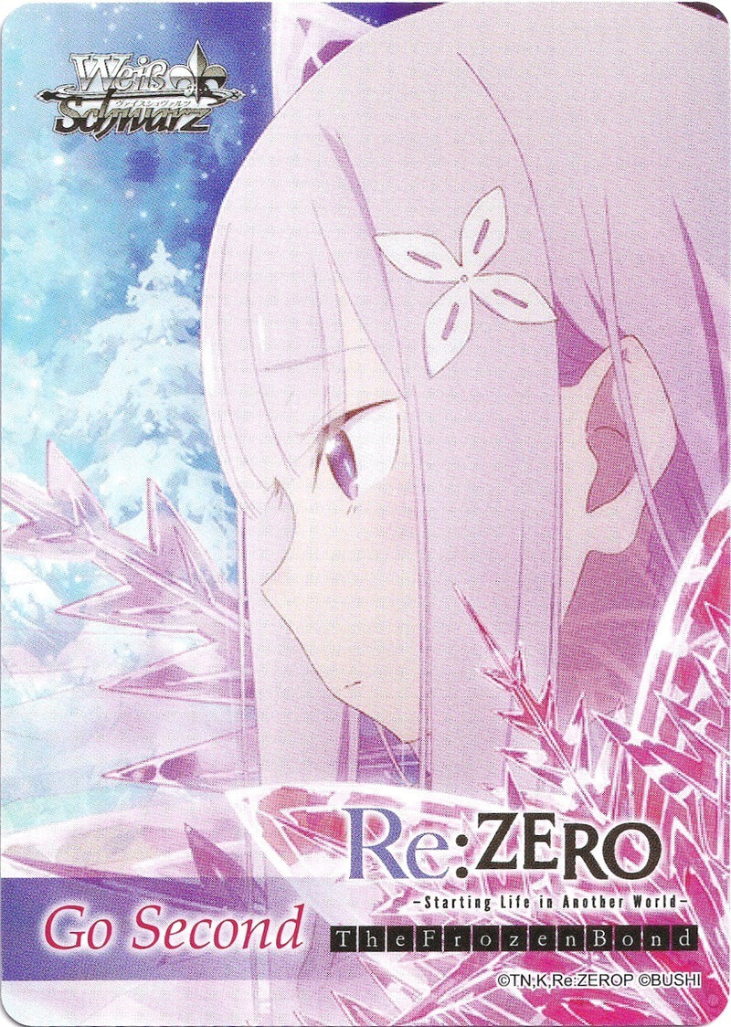 Go Second Card - Emilia All Alone [Re:ZERO: The Frozen Bond]