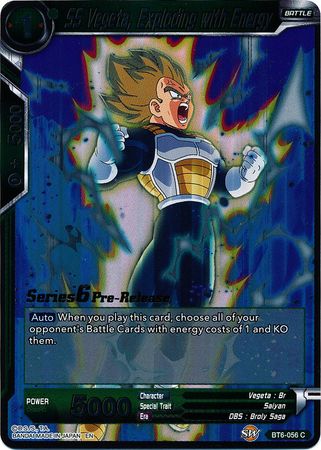 SS Vegeta, Exploding with Energy [BT6-056_PR]