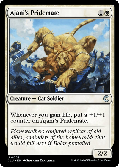 Ajani's Pridemate [Ravnica: Clue Edition]