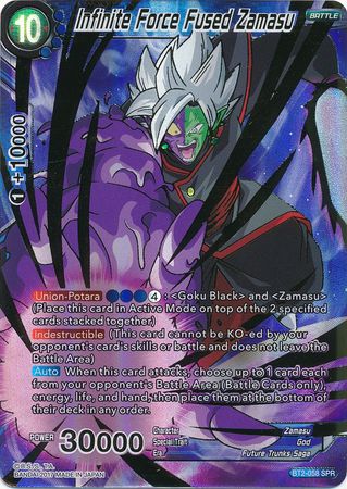 Infinite Force Fused Zamasu (SPR) [BT2-058]