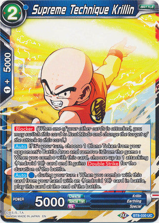Supreme Technique Krillin [BT8-030]