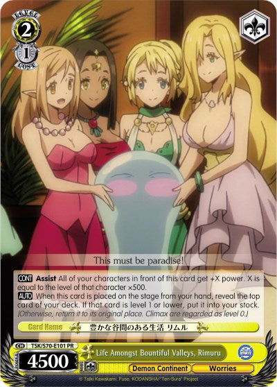 Life Amongst Bountiful Valleys, Rimuru (TSK/S70-E101 PR) [That Time I Got Reincarnated as a Slime]