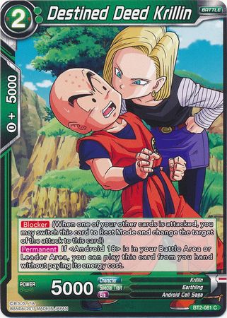 Destined Deed Krillin [BT2-081]