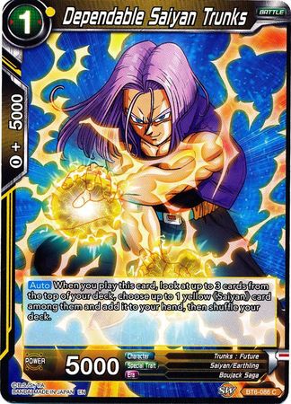 Dependable Saiyan Trunks [BT6-086]