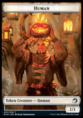 Human // Bird Double-Sided Token [Innistrad: Midnight Hunt Tokens]