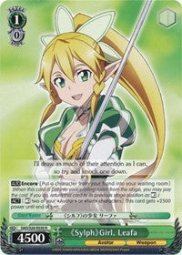 Sylph Girl, Leafa (SAO/S20-E030 R) [Sword Art Online]