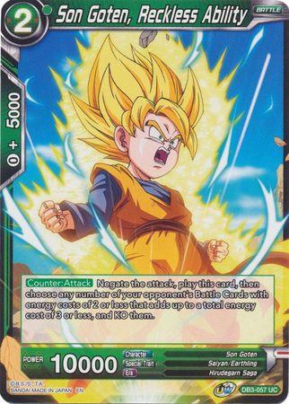 Son Goten, Reckless Ability [DB3-057]