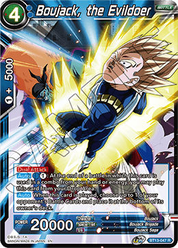 Boujack, the Evildoer (Rare) [BT13-047]