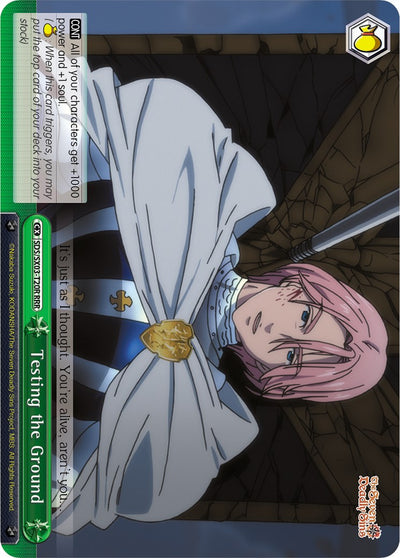 Testing the Ground (SDS/SX03-T20R RRR) [The Seven Deadly Sins]