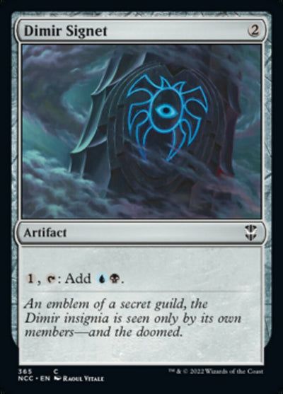 Dimir Signet [Streets of New Capenna Commander]