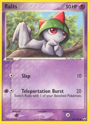 Ralts (59/108) [EX: Power Keepers]