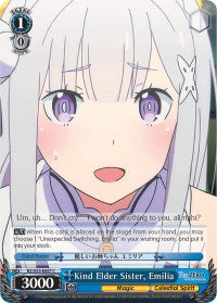 Kind Elder Sister, Emilia (RZ/S55-E087 C) [Re:ZERO Vol.2]