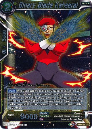 Binary Blade Kahseral [BT9-061]