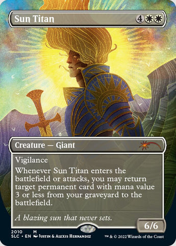 Sun Titan (Borderless) [Secret Lair 30th Anniversary Countdown Kit]