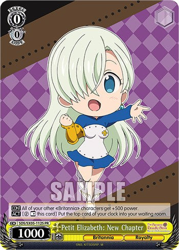 Petit Elizabeth: New Chapter (Foil) [The Seven Deadly Sins: Revival of The Commandments]