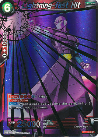 Lightning-fast Hit [BT1-011]