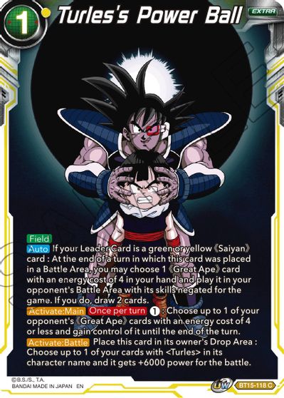 Turles's Power Ball [BT15-118]