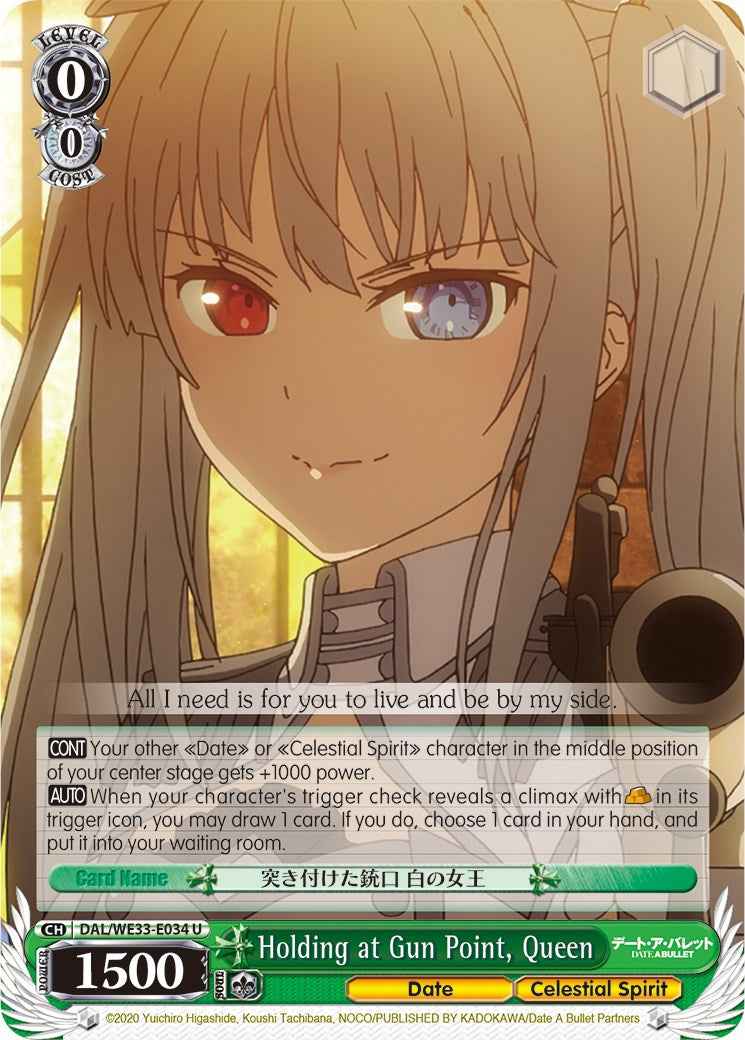 Holding at Gun Point, Queen (DAL/WE33-E034 U) [Date A Bullet]
