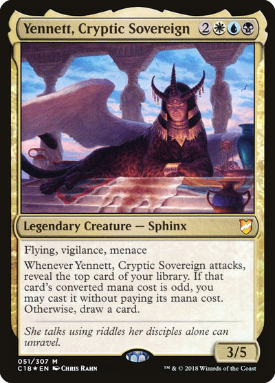 Yennett, Cryptic Sovereign [Commander 2018]