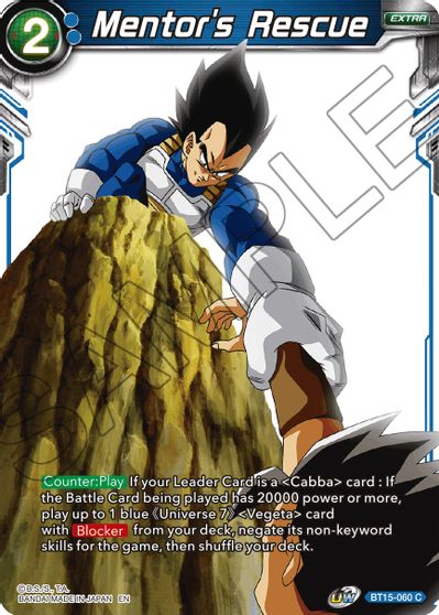 Mentor's Rescue [BT15-060]