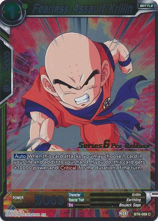 Fearless Assault Krillin [BT6-089_PR]