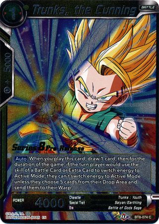 Trunks, the Cunning [BT8-074_PR]