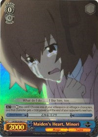 Maiden's Heart, Minori (LH/SE20-E41 C) (Alternate Art Foil) [LOG HORIZON]