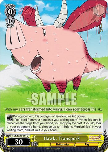 Hawk: Transpork [The Seven Deadly Sins: Revival of The Commandments]