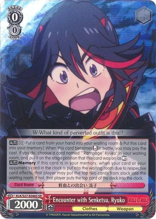 Encounter with Senketsu, Ryuko (KLK/S27-E046S SR) [KILL la KILL]