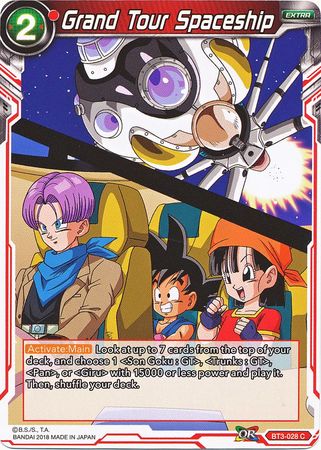 Grand Tour Spaceship [BT3-028]